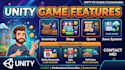 add features and gameplay mechanics to your unity game