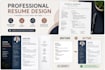 create a professional CV and resume