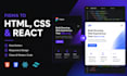 convert figma designs into HTML, CSS, js