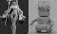 create stl file for 3d printing, edit stl model, modify,  step from 2d drawing