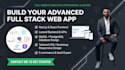 develop a custom full stack web application