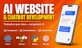 develop ai website, ai chatbot, ai software, ai web application