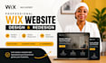 design, redesign, develop wix website, wix studio and landing page