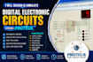 design and simulate digital electronics circuits in proteus
