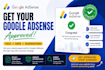 provide guaranteed google adsense approval service