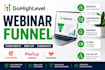 build gohighlevel webinar funnel eventbrite meetup humanitix, gohighlevel funnel