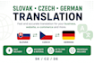 translate slovak czech and german texts