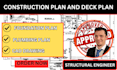 do permit drawing, construction plan, porch plan, foundation plan, plumbing plan