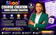 skool course content and optimised premium video course with pro transition