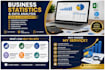 analyze business statistics data using excel and spss