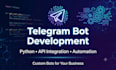 create a python automation script for your business