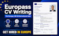 write a professional europass CV and ats optimized resume
