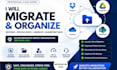 migrate and organize dropbox google drive onedrive sharepoint data