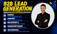 do web scraping and google maps scraping for b2b lead generation