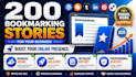 create 200 social bookmarking backlinks story