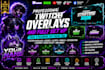 create professional twitch overlays and fully set up your streaming software obs