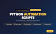 write a python script to automate any task or workflow