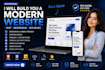 design website pages with html css and javascript