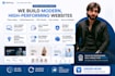 design a professional ai website