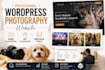 design wordpress event photography website pet photographer portfolio website