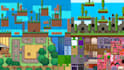 create 2d pixel art tileset character design animation 2d sprite sheet rpg maker