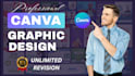 create professional canva graphic designs