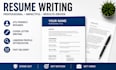 write and format a professional resume or CV for your job