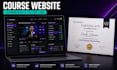 build a responsive online course website on learndash or tutor ims