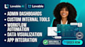 build lovable ai admin dashboard or custom internal business tool developer