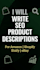 write  SEO amazon shopify product descriptions