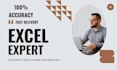 do professional excel data entry, data cleaning,and mis reporting