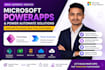 build powerapps canvas app, model driven app and automate workflows