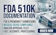 handle 510k documentation fda amazon and premarket submissions medical device