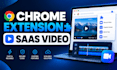 create a chrome extension, linkedin promo, website or software video