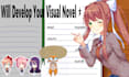 develop your visual novel in renpy