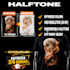 convert your photo into a professional halftone design