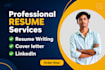 write and edit a professional resume with a human touch