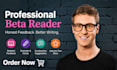 beta read critique novel, romance beta reader, beta reader fantasy, alpha reader