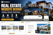 create a professional wordpress website for real estate agents and agencies