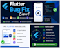 fix flutter bugs, UI issues, firebase, and API integration