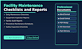 create facility maintenance checklists and reports