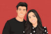 make your photo disney couple art