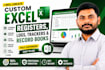 custom excel registers, logs, trackers and record books