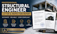 write a structural engineer letter and structural inspection report