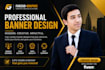 design modern professional banners