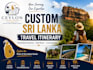creat a personalized sri lanka travel itinerary