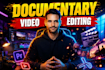edit documentary video and youtube documentary video editing and map animation