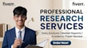 research any topic and create a professional summary