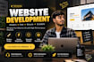 design and develop modern websites