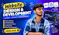 do modern website design or redesign, website development